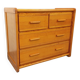 Vintage Gautier pine chest of drawers from the 70s 80s