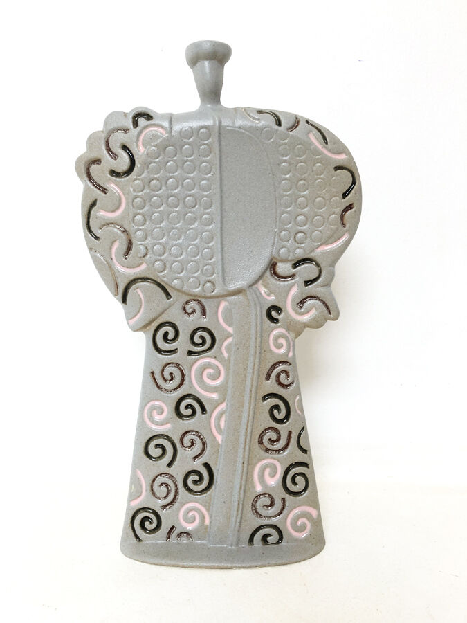 Grey man, ceramiche chiminazzo, 1970