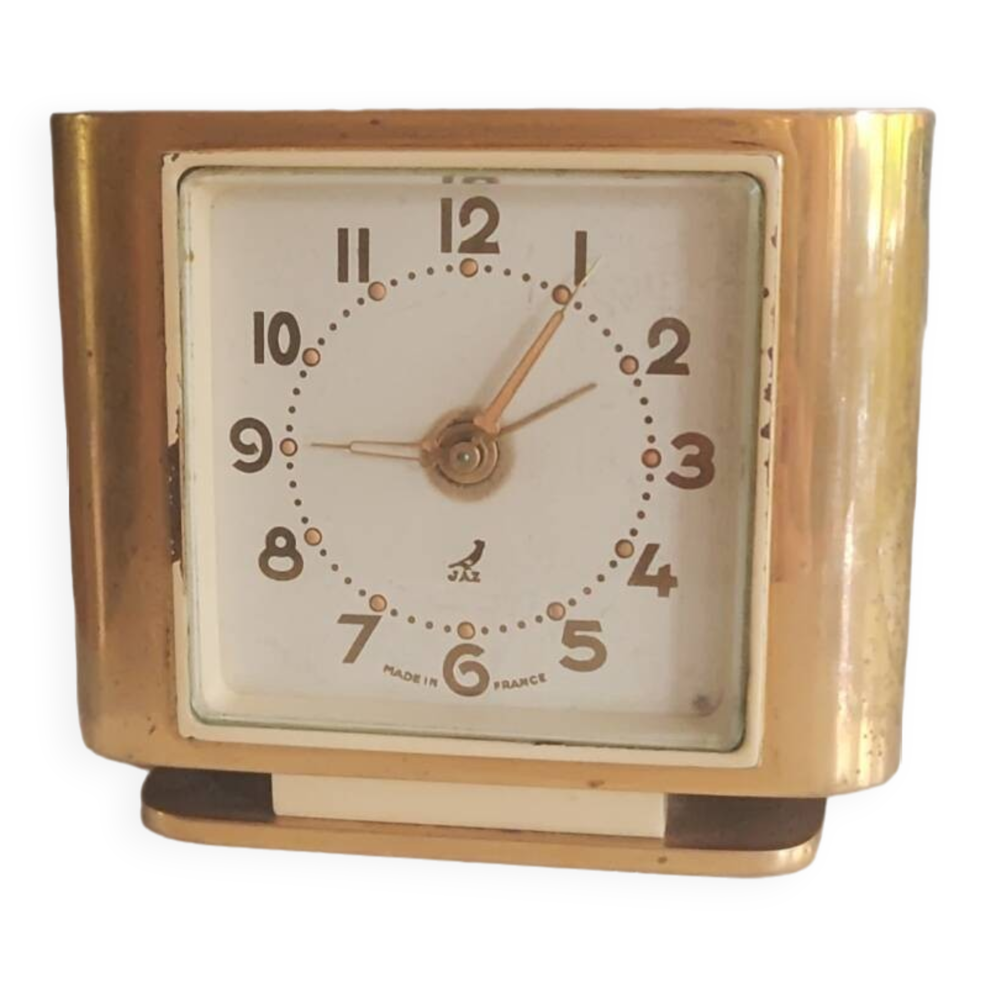 Jaz Dabric 1953 brass alarm clock