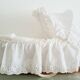 1970s rattan cradle/bassinet with hood and arch