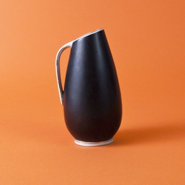 Black vase