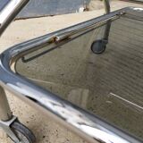 Vintage chrome bar cart
