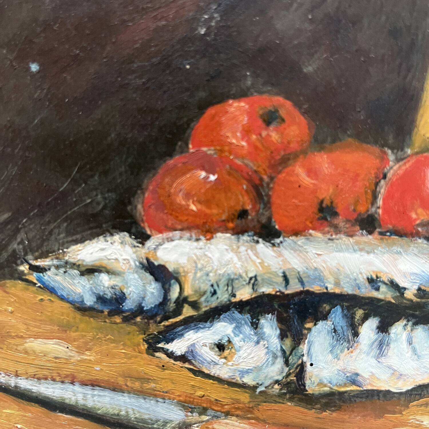 Tableau early 20th century "The Sardines"