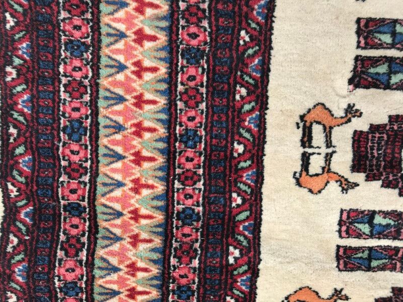 Carpet vintage pakistan done hand 126 X 188 CM