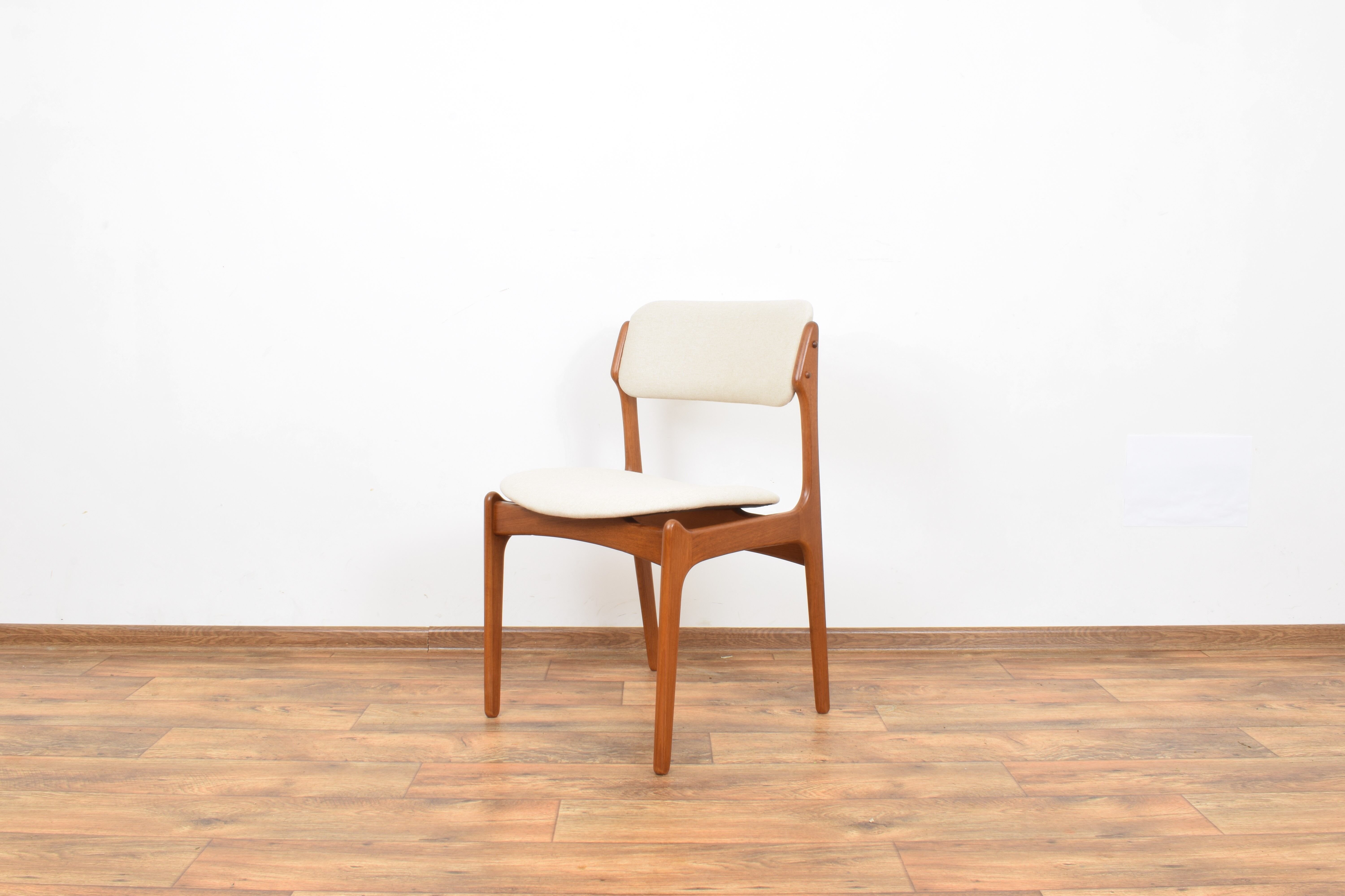 Mid-Century Danish Teak Dining Chairs by Erik Buch for O.D. Møbler, 1960s, Set of 4