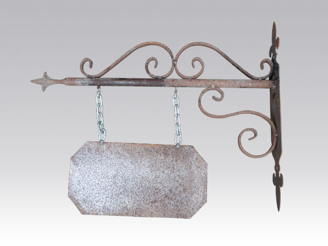 iron trade sign