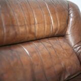 De Sede DS 43 sofa. 2 seats, leather, Switzerland, circa 1970