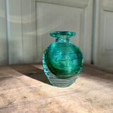 Murano Sommerso glass bottle, Luigi Onesto