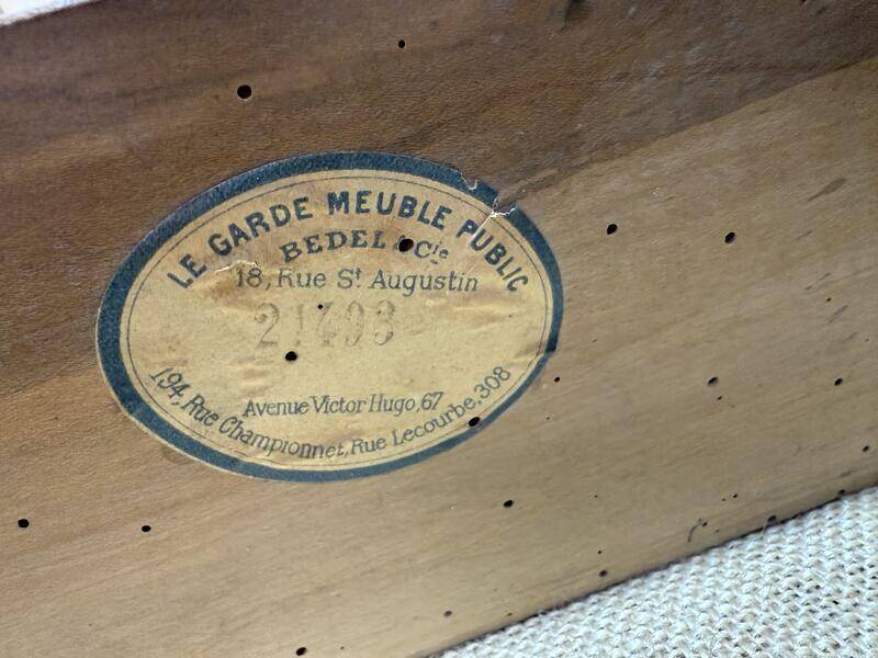 Banc - Banquette d'office d'époque Napoléon III