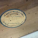 Banc - Banquette d'office d'époque Napoléon III