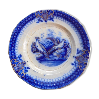 Blue plate