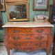 Curved chest of drawers in precious wood, Louis XV style