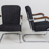 Set of two Mid Century Armchairs made in 1960s Czechia by Kovona