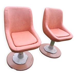 Fauteuil original sur - pied fonte