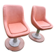 Original armchair on a cast iron base.