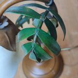 Metal lamp decoration bamboo opaline