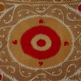 Vintage Turkish hand-knotted rug 127x150 cm