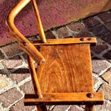 Authentique chaise du chef Baoulé Côte d'ivoire Afrique, art brut