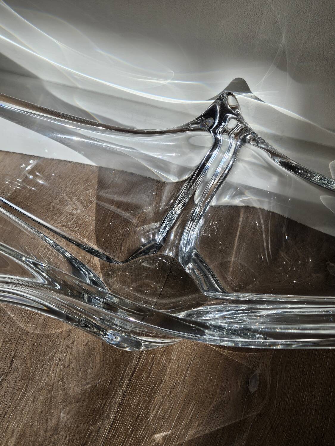 Daum crystal cup or pocket