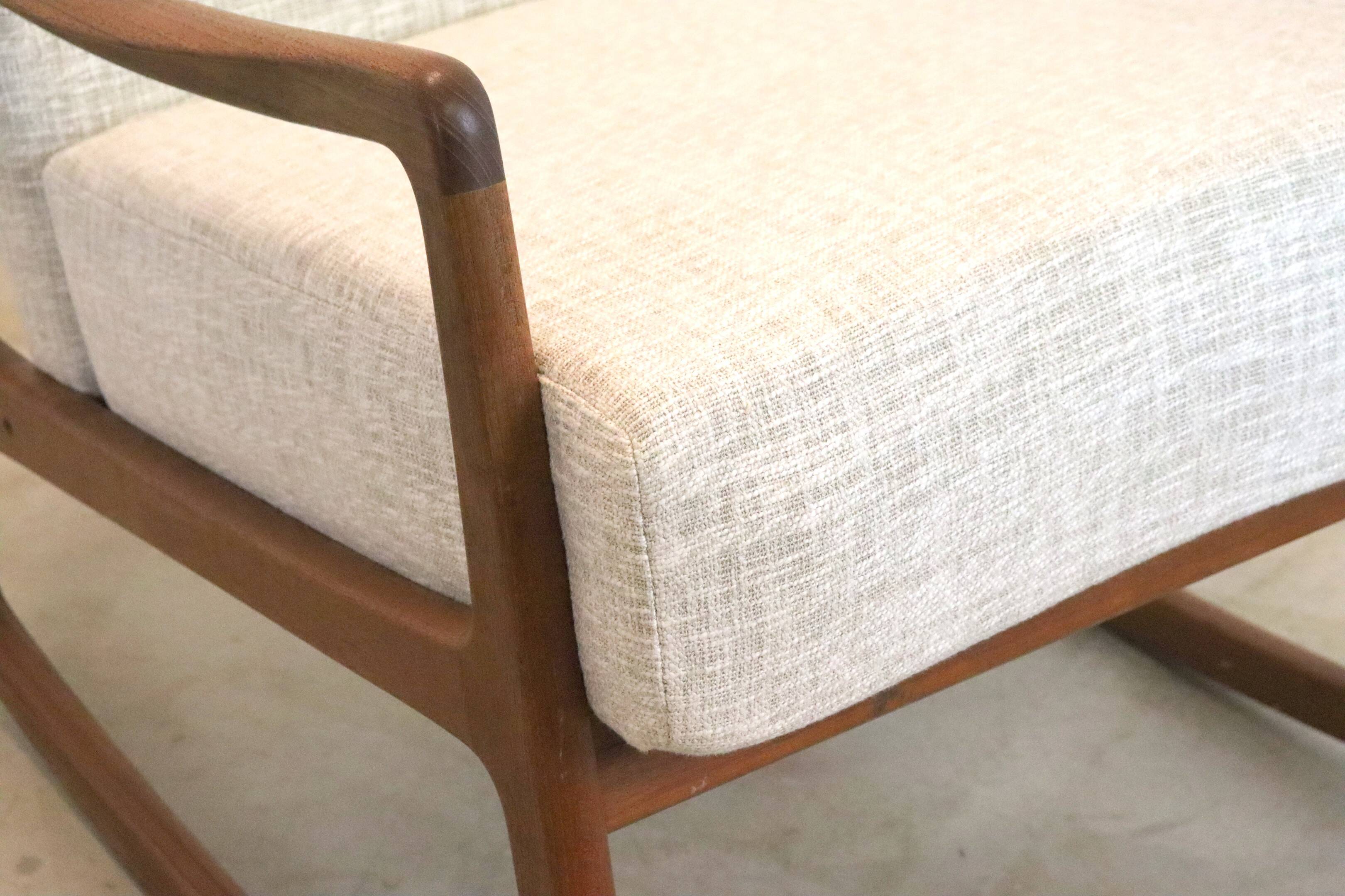 Ole Wanscher pour France & Son rocking chair 'Ulfborg' vintage