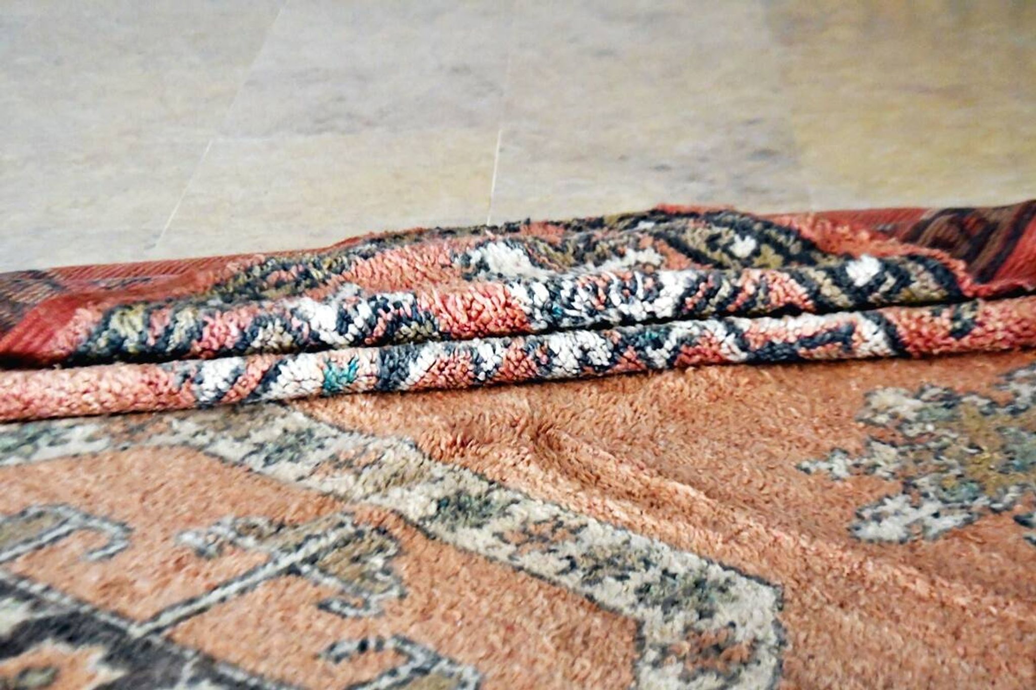 Tapis berbère marocain vintage 317 x 207 cm