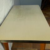 Formica kitchen table and wood