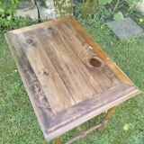 Side table.