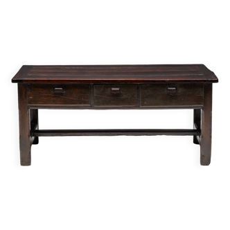 Wabi Sabi Brutalist Workbench, France, 19th Century