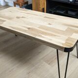 Solid wood design coffee table