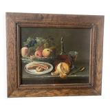 Signed still life from the 19th century