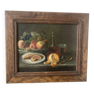 Signed still life from the 19th century