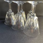 6 verres à vin baccarat service côte d’azur -taille n°3 - estampillés