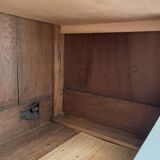 Walnut wardrobe, early 20th century