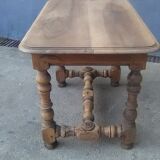 Pickled rustic side table