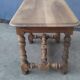 Table d'appoint rustique décapé