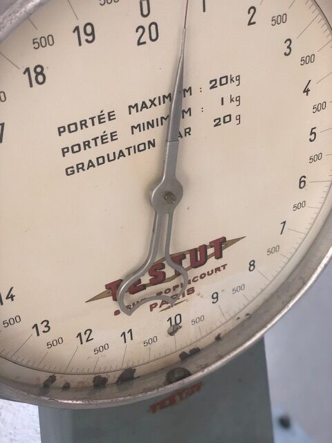 Industrial balance testut years 50