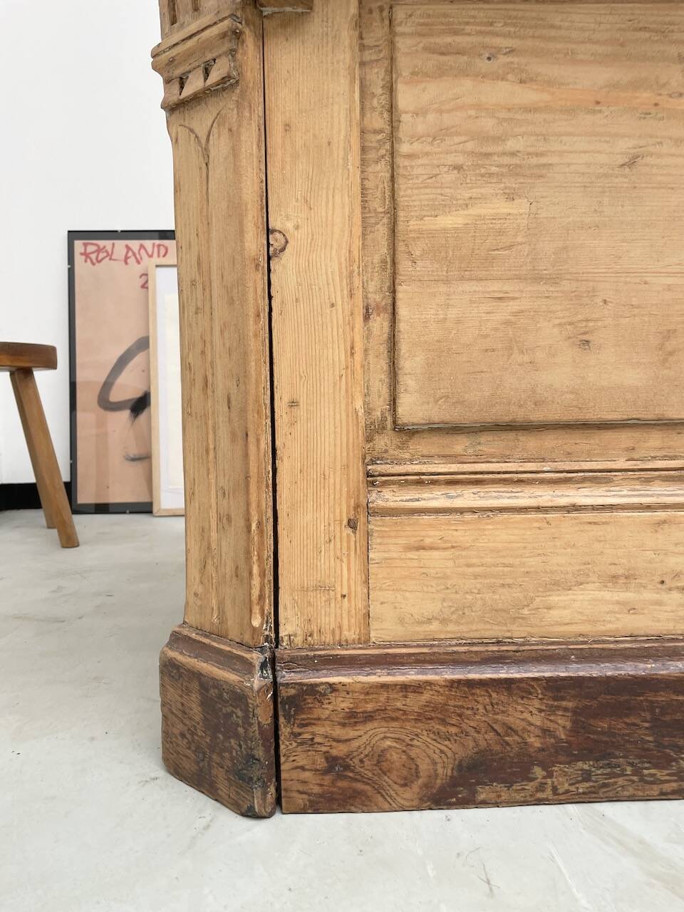 XXL oak and pine counter 350cm