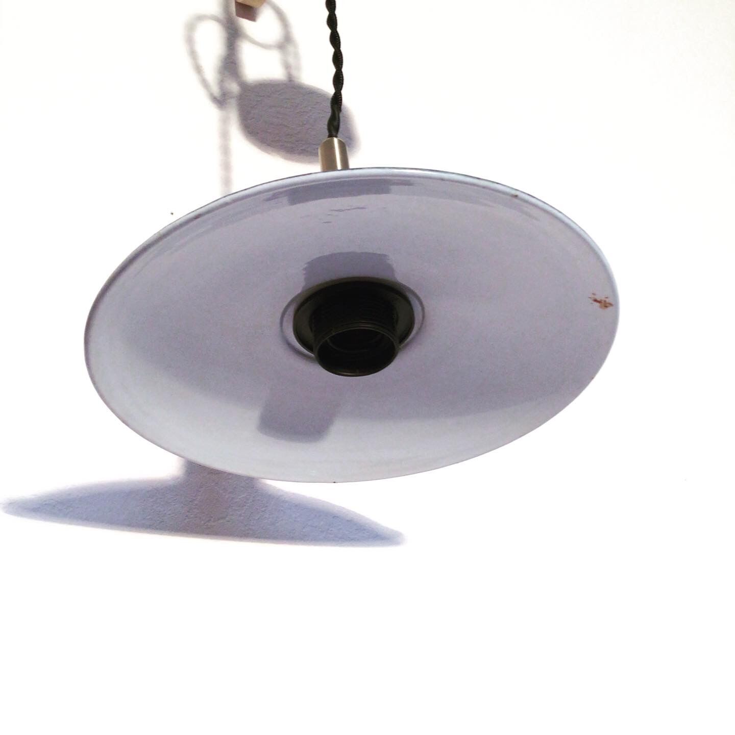 Green pendant light, 1950