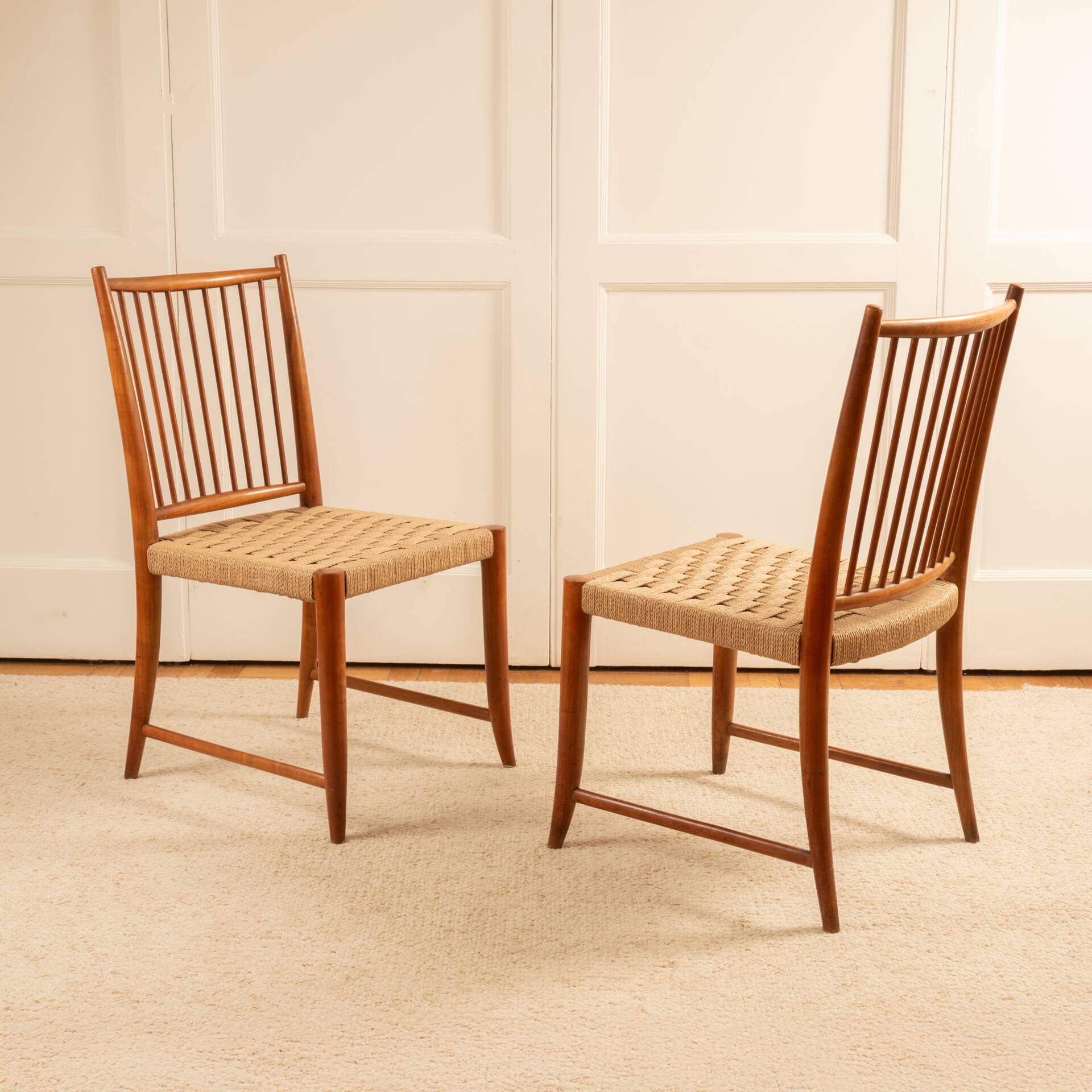 Pair of Paolo Buffa chairs