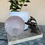 Art deco lamp antelope