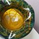 Cendrier design vintage en verre Mdina
