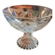 Vintage glass fruit bowl