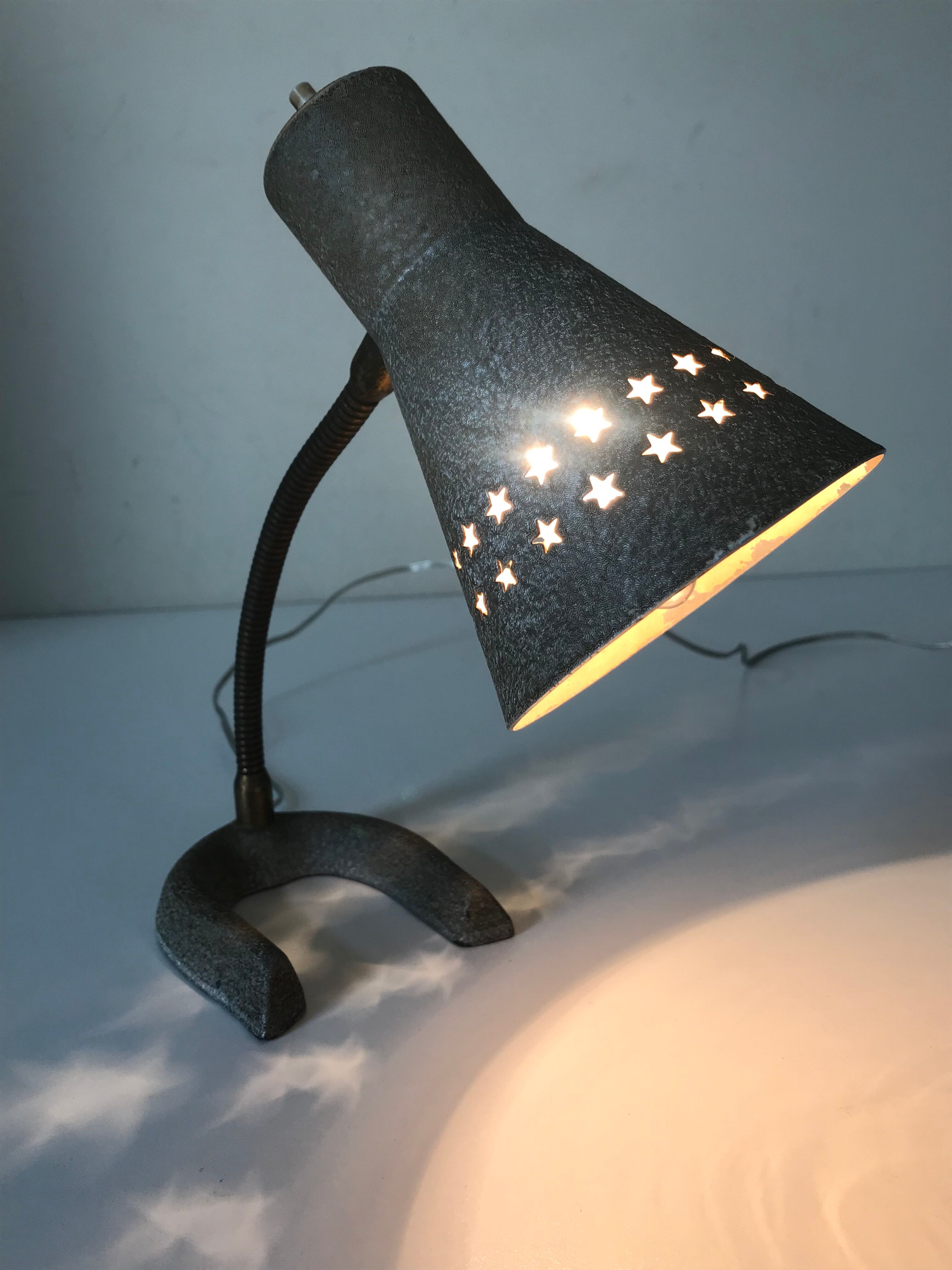 Vintage lamp casserole 50s