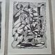 Lot de lithographie 1950