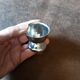 Set of 8 metal egg cups
