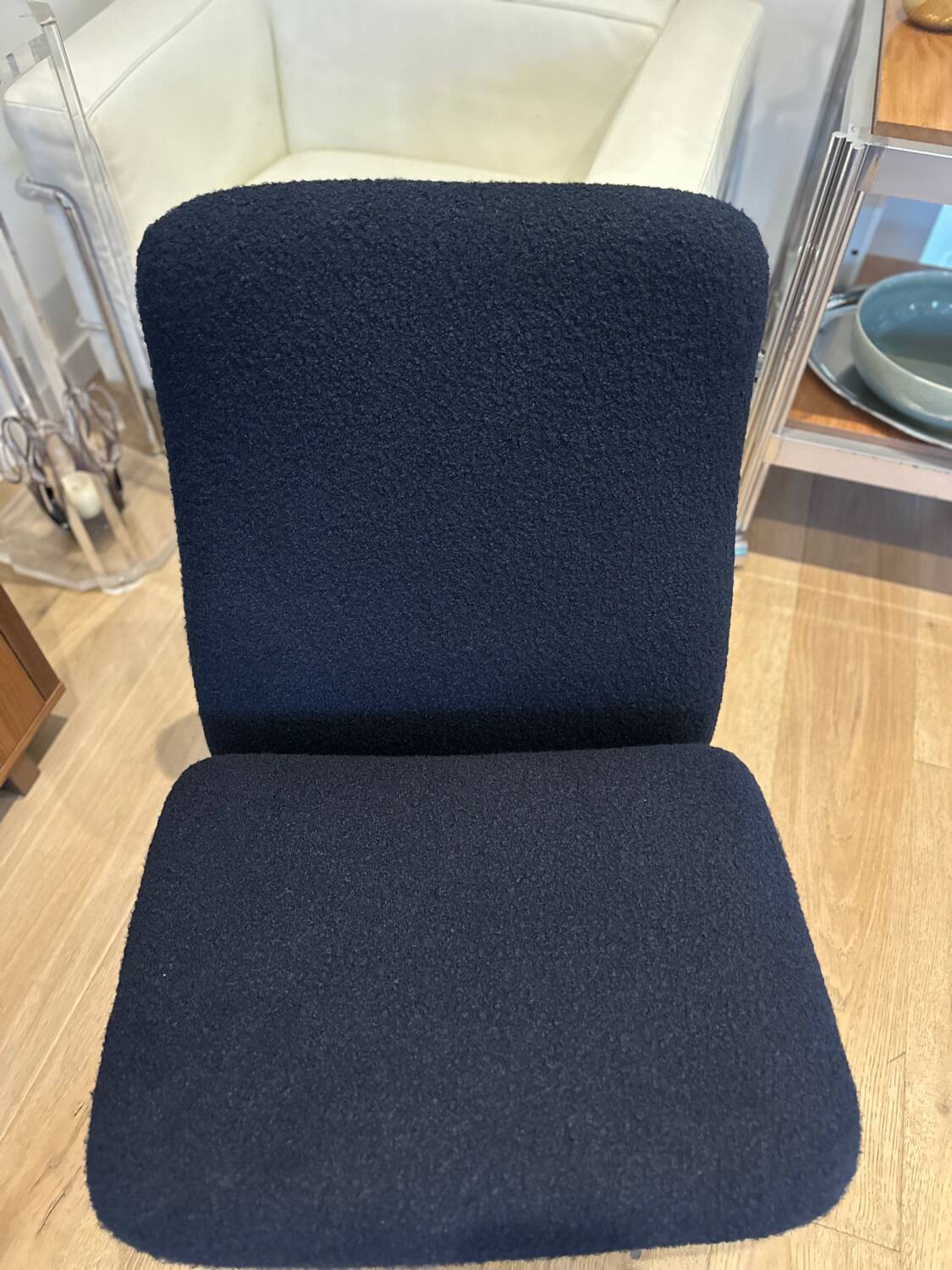 Pierre Paulin Concorde armchair in new terry fabric