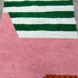 Traditional Berber rug in natural wool 2.5x1.5 m