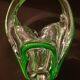 Crystal ashtray bowl in Murano style