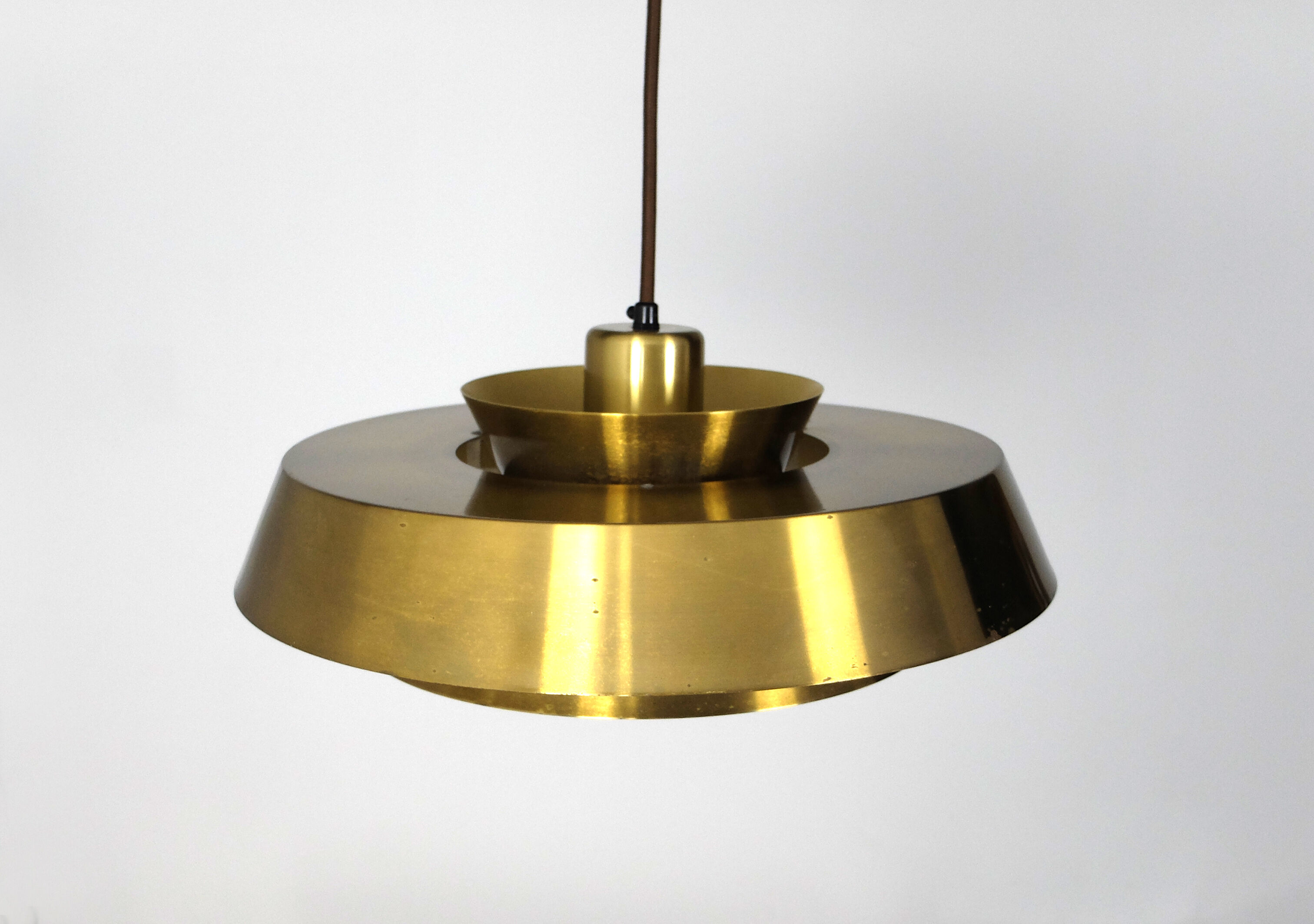 Hanging lamp Nova Brass Jo Hammerborg for Fog & Morup