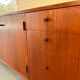 Buffet vintage en placage de teck